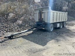 Maur car body 3 axle tow trailer