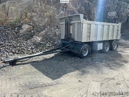 Maur car body 3 axle tow trailer