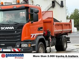 Scania G 450 4x2, Bordmatik, Kran Fassi F185A.2.24, Funk