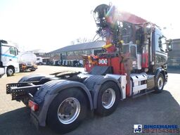 Scania R 580 6x4 Euro 6 + Jonsered 2850 crane