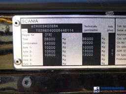 Scania R 580 6x4 Euro 6 + Jonsered 2850 crane