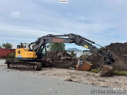 Volvo ECR235EL Excavator w/ Rototilt, 3 buckets, GPS and