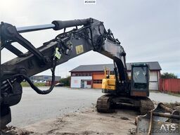 Volvo ECR235EL Excavator w/ Rototilt, 3 buckets, GPS and
