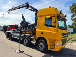 DAF CF 85.380 8x2 HOOKLIFT + CRANE PALFINGER PK1500...