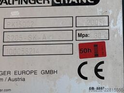 DAF CF 85.380 8x2 HOOKLIFT + CRANE PALFINGER PK1500...