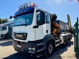 MAN TGS 35.360 8x4 HOOKLIFT + CRANE EFFER 305 6S + ...
