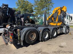 MAN TGS 35.360 8x4 HOOKLIFT + CRANE EFFER 305 6S + ...