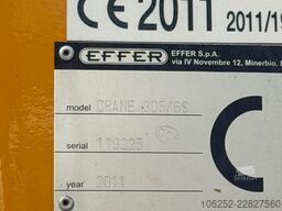MAN TGS 35.360 8x4 HOOKLIFT + CRANE EFFER 305 6S + ...