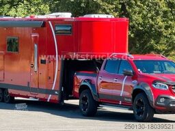 MERCEDES-BENZ X 350 d 4 Matic mit Harbeck Wohnauflieger