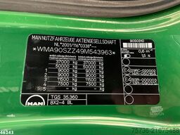 Man TGS 35.360 8x2 Palfinger 100 Tonmeter laadkraan...