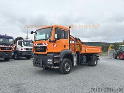 MAN TGS 18.320 4x4 *Atlas Funk Kran*Winterdienst*E5