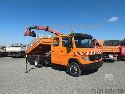 MERCEDES-BENZ Vario 818 Meiller Palfinger Kran*AHK*101 Tkm