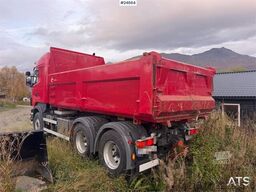 Scania R480 6x4 tipper equipped for snowplowing. WATCH VI