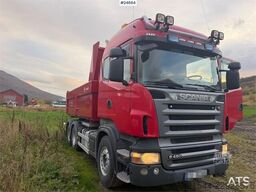 Scania R480 6x4 tipper equipped for snowplowing. WATCH VI