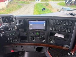 Scania R480 6x4 tipper equipped for snowplowing. WATCH VI