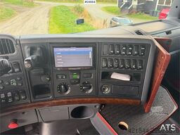 Scania R480 6x4 tipper equipped for snowplowing. WATCH VI