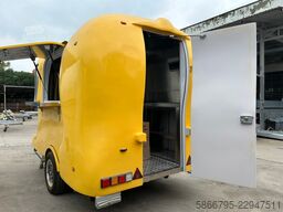 Imbissanhänger Rounder 364cm Imbisswagen