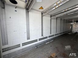 Schmitz Cargobull box semi-trailer with Carrier refrigeration unit.