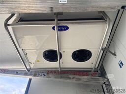 Schmitz Cargobull box semi-trailer with Carrier refrigeration unit.