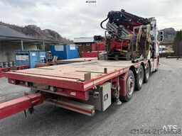 Scania R500 8x4 combination vehicle with a 71 t/m Fassi c