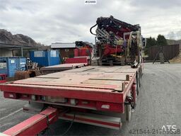 Scania R500 8x4 combination vehicle with a 71 t/m Fassi c