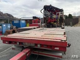Scania R500 8x4 combination vehicle with a 71 t/m Fassi c