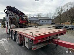 Scania R500 8x4 combination vehicle with a 71 t/m Fassi c