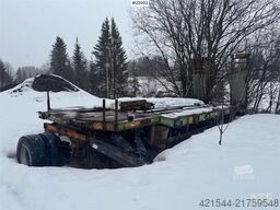 Goldhofer machine trailer. Repair object.