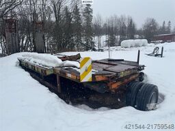 Goldhofer machine trailer. Repair object.