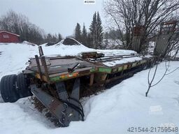 Goldhofer machine trailer. Repair object.