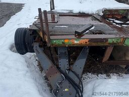 Goldhofer machine trailer. Repair object.