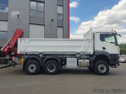 MAN TGS 28.440 6x4-4 BL 2-Seitenkipper Fassi F235 Kran