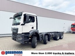 MAN TGS 35.480 8x8 BB CH, Meiller Stahlmulde 18m³