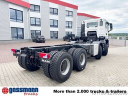 MAN TGS 35.480 8x8 BB CH, Meiller Stahlmulde 18m³