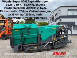 VÖGELE Vögele Super 800i Asphaltfertiger Nivellierautom