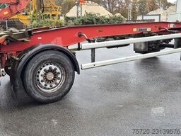 Hüffermann HSA 18.70 Containeranhänger   Schlitten sehr sauber