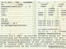 KÖGEL 3 Achs MEGA Staplerhalter Liftachse SAF TÜV2/26