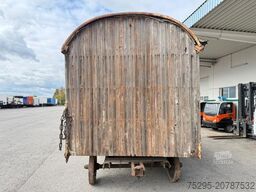 historischer Holz Möbel Wagen Restauration