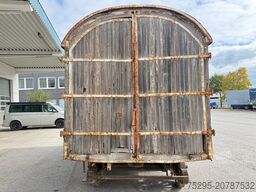 historischer Holz Möbel Wagen Restauration