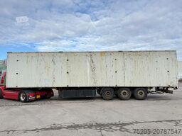 SCHMITZ CARGOBULL 3Achs Schubboden SAF Liftaxle Palkasten TÜV5/26