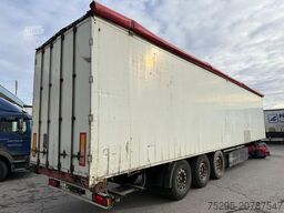 SCHMITZ CARGOBULL 3Achs Schubboden SAF Liftaxle Palkasten TÜV5/26