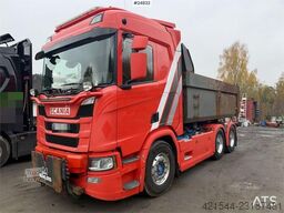 Scania R500 6x4 Tipper truck with snow plough equipment