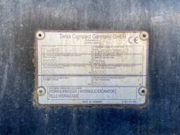 Terex Tw 85 Schaeff with 3 buckets and forks