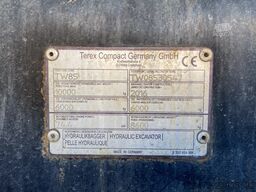 Terex Tw 85 Schaeff with 3 buckets and forks