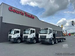 MAN TGS 35.520 8X2 OPRIJWAGEN/MACHINE TRANSPORTER/P...
