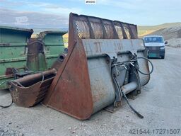 Hjullasterskuffe m/ liten BM feste