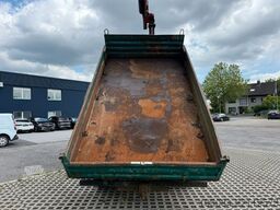 MAN 8.163 3 SEITEN KIPPER PALFINGER KRAN GREIFER AHK