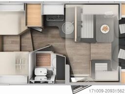 SUNLIGHT Adventure T 66S 8G TV Digital Hubbett Solar