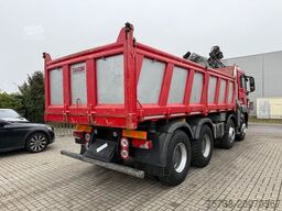 MAN TGS 41.480 8x4 Kipper+Kran Penz/Intarder