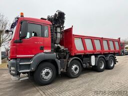 MAN TGS 41.480 8x4 Kipper+Kran Penz/Intarder